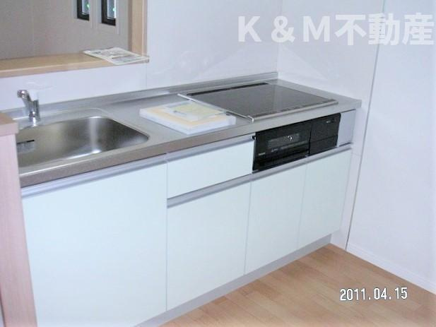 プレールのキッチン|使いやすいキッチンです