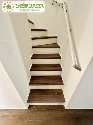 野田市柳沢新田5期　新築戸建　1号棟のその他|2階へどうぞ～