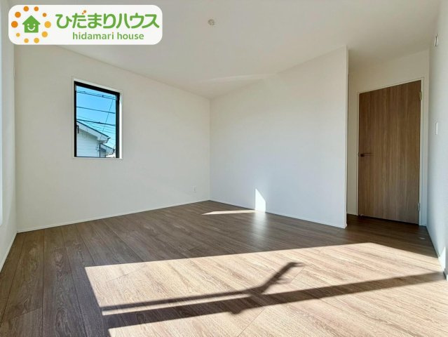 野田市柳沢新田5期　新築戸建　1号棟の寝室|ゆとりのある主寝室！ご家族全員で寝れちゃいます(^^♪					
