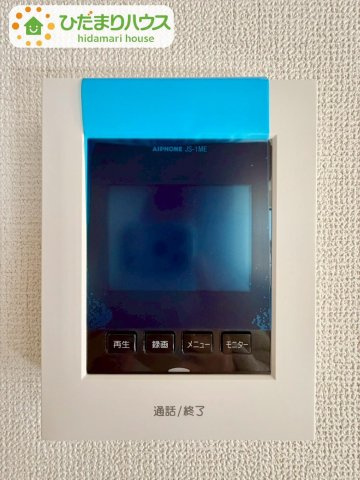 野田市柳沢新田5期　新築戸建　1号棟のセキュリティ|お子様のお留守番にも安心なTVモニター付きインターホン(^^♪							
