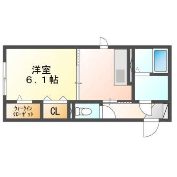 Ｄ　ｍａｉｓｏｎ西崎の間取り