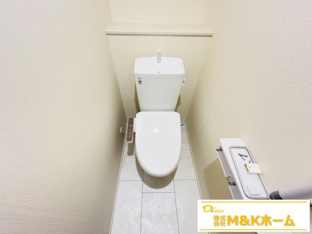 半田市北二ツ坂町2丁目　全2棟　2号棟のトイレ|トイレ　温水洗浄便座付き☆