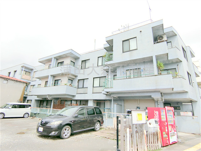 ベルハウス蒲田南の外観|1990年7月築　RC鉄筋コンクリート造地上4階建て1R～2LDK
東京都大田区仲六郷4丁目　京浜急行本線六郷土手駅徒歩3分