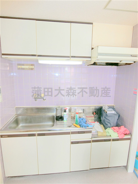 ベルハウス蒲田南のキッチン|ガスキッチン　