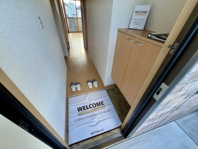 西中居ハイツＡの玄関|高崎、前橋エリアのお部屋探しはエンドスケープまで！お客様の理想お聞かせ下さい♪