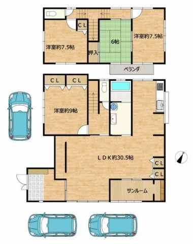 新潟市西区五十嵐中島5丁目　中古戸建