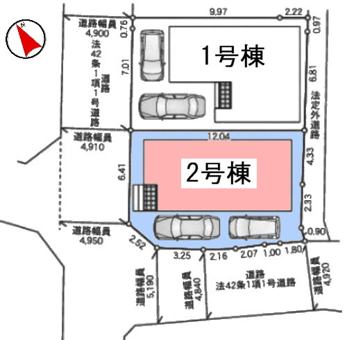 明石市二見町西二見第22　2号棟　新築戸建のその他|区画図です!工事状況随時更新！