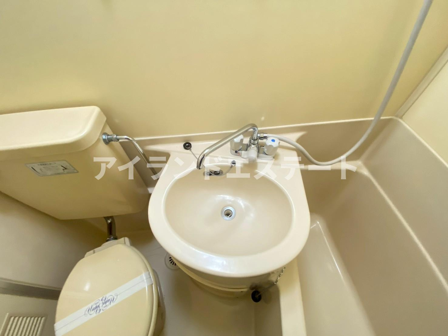 海老沢ビル　駅近　最上階　2口コンロ設置可　の洗面所