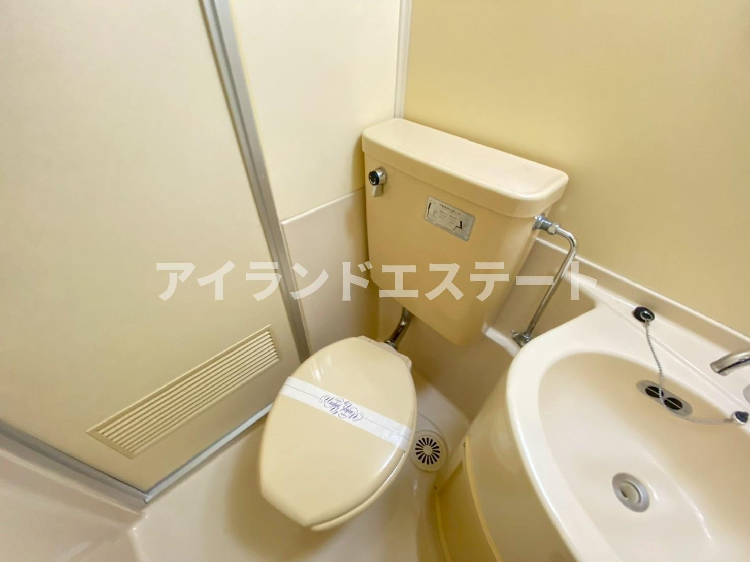 海老沢ビル　駅近　最上階　2口コンロ設置可　のトイレ