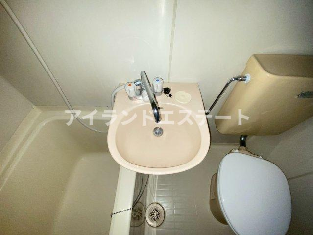 プチプルハイム都立大　駅近　オートロック　陽当たり良好の洗面所