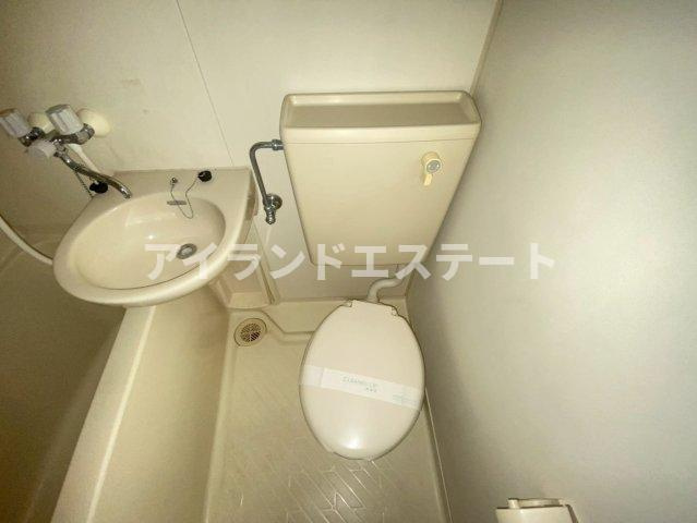 SPAAZIO R-655　角部屋　ディンプルキー　デザイナーズのトイレ