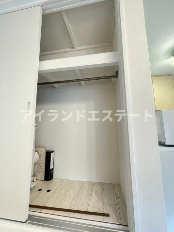 かとれや荘　礼金0　女性限定　ペット相談可の収納