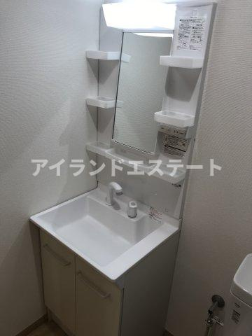 シャンボール上馬　リノベーション　2人入居可　南向きの洗面所