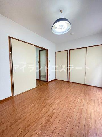 竹見コーポ　敷金0　礼金0　最上階　の居間・リビング