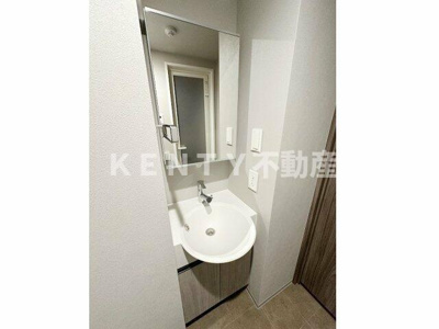 【洗面所】 | ディアレイシャス蒲田Ⅱ | ゆったりとスペースのある洗面所