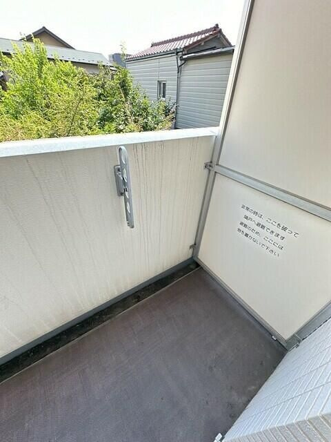 Le-lion南砂町のバルコニー