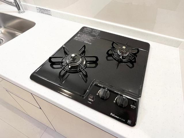 Eau Rouge(オールージュ)のキッチン|2口コンロ（イメージ）
