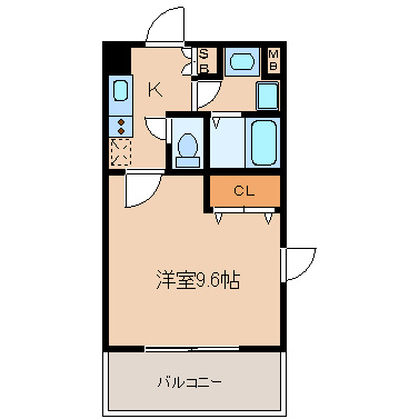 【間取り】 | サムティ梅田Ⅱグロウアクシス