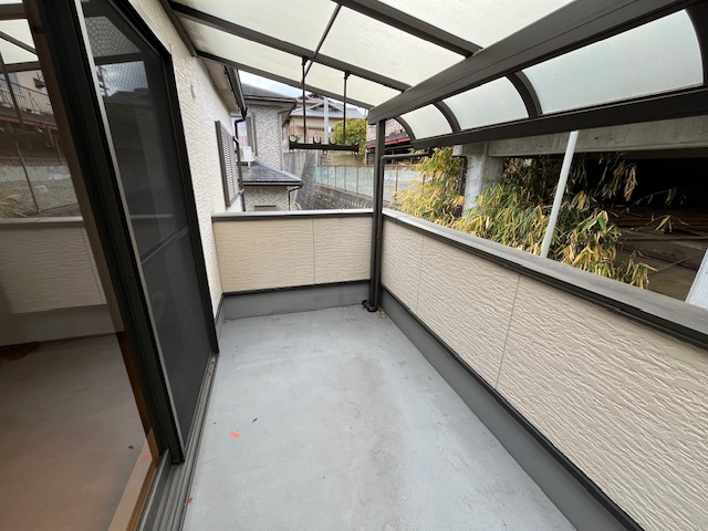 北青葉台貸家のバルコニー