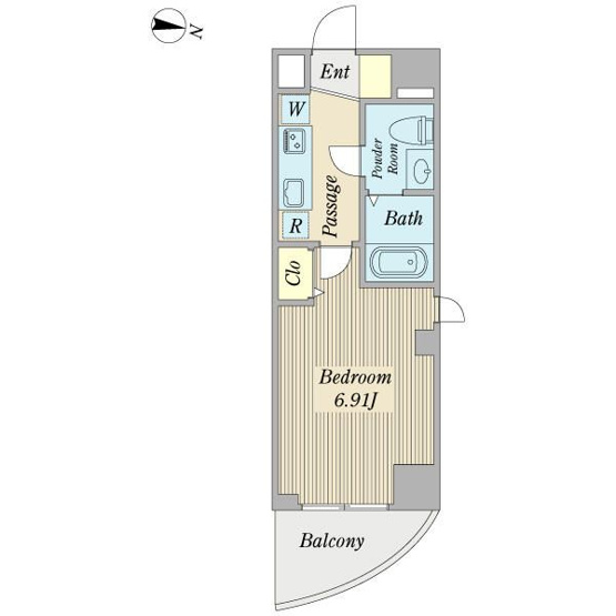 【間取り】 | プロシード都立大学２