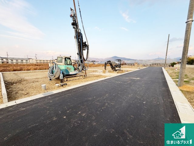 桜井市大福　新築一戸建ての外観|建築中ですが現地を見ると分かる事もございますので、ぜひ一度現地をご覧ください。