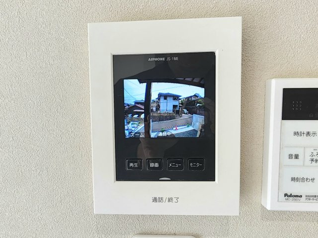 RESET HOUSE－リセットハウス小倉南区葛原2丁目3期の防犯設備|録画機能付きのTVモニター付インターフォン♪