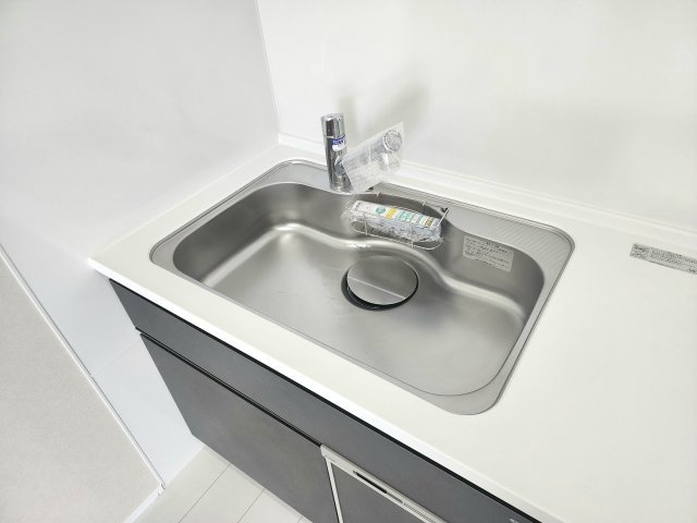 RESET HOUSE－リセットハウス小倉南区葛原2丁目3期のキッチン|ステンレスのシンクは変色しにくく耐久性が高いです♪