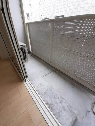 アイ・スマイル南島田のバルコニー