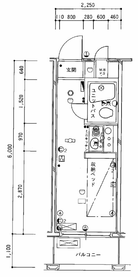 セントヒルズ熊本の間取り