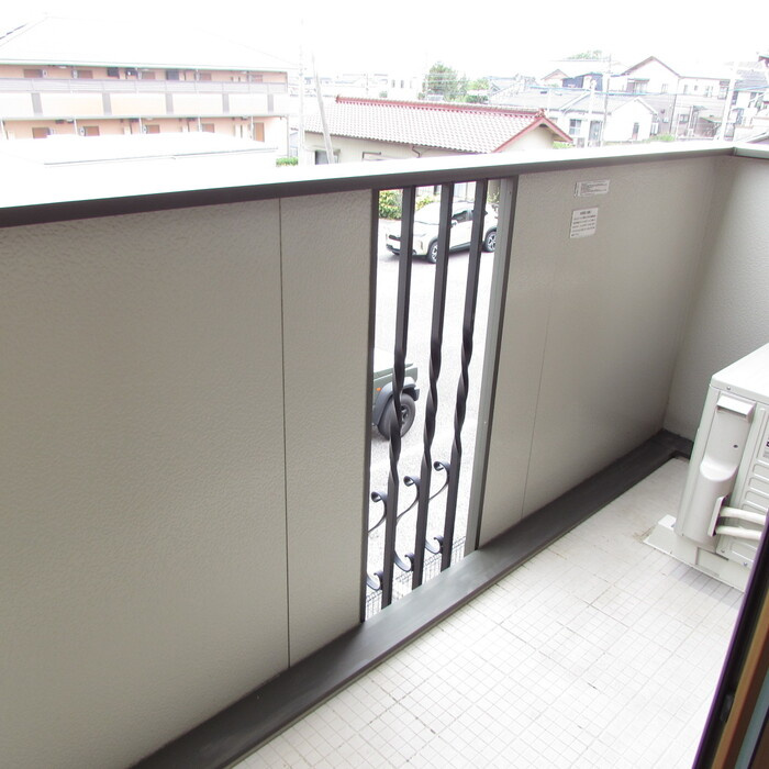 ネオハイツみゆきⅡのバルコニー