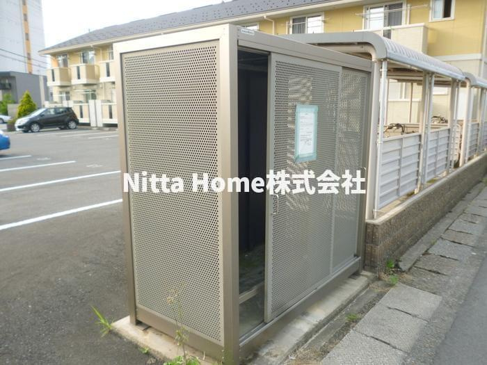 クレール桜町のその他共用部分|敷地内にゴミ捨て場があります★