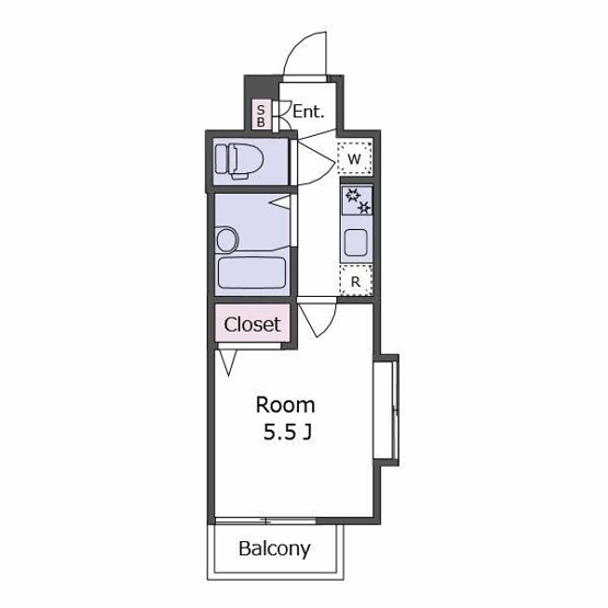 【間取り】 | エクセレントフラッツ品川