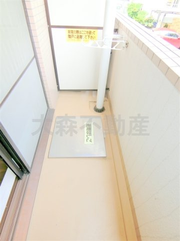 ルーブル南馬込のバルコニー|バルコニー