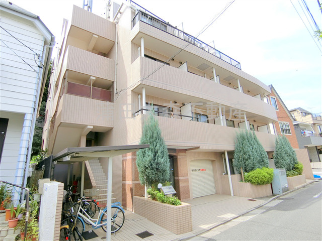 ルーブル南馬込の外観|1992年10月築　RC鉄筋コンクリート造地上5階建て総戸数38戸の分譲賃貸マンション
東京都大田区南馬込2丁目　JR京浜東北線大森駅徒歩11分