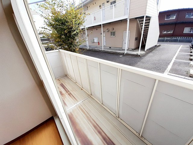 なかよしハウスＢのバルコニー