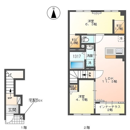 Ｇｌａｎｚ　-グランツ-の間取り