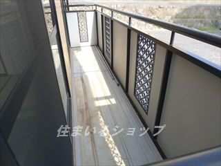 ベラカーサ　A棟のバルコニー