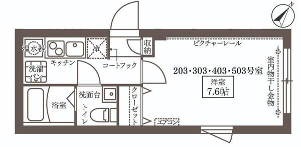 【間取り】 | ＣＯＣＯＣＵＢＥ中延