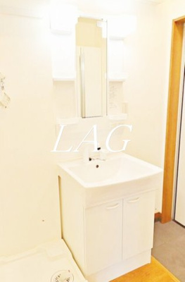 【洗面所】 | Ｇｒａｎｄｅ北綾瀬Ｗｅｓｔ | 独立洗面台です。