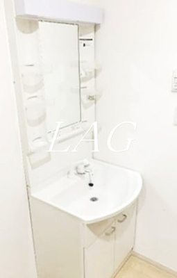 【洗面所】 | ＭＥＬＤＩＡ西新井 | 独立洗面台です。