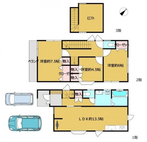 新潟市西区五十嵐一の町　中古戸建