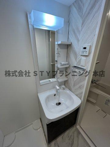 仲介手数料０円！S-RESIDENCE亀島駅前ascent(アセント)の独立洗面台