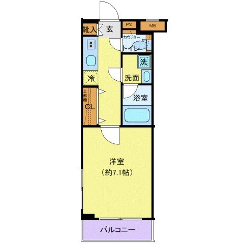 クレヴィスタ武蔵小杉の間取り