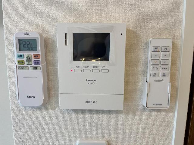 仮）守山区笹ヶ根２丁目新築アパートのセキュリティ|カメラ付インターホン（イメージ）