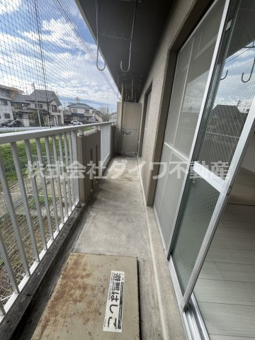 マンション稲葉のバルコニー