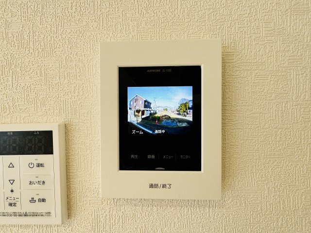 八王子市　元八王子町　新築一戸建て　４６期のセキュリティ|～TVモニター付インターホン　訪問者の確認に便利です～