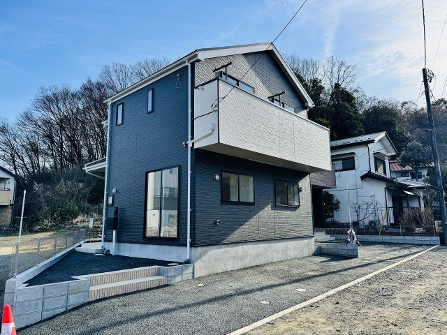 八王子市　元八王子町　新築一戸建て　４６期の外観|～太陽光パネル標準搭載　スーパー・コンビニ・ドラッグストア徒歩圏内～