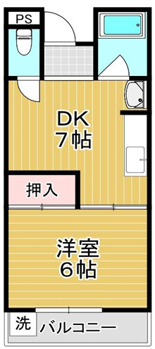 藤村ハイツⅡの間取り