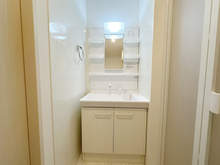 ルミエールカミの独立洗面台