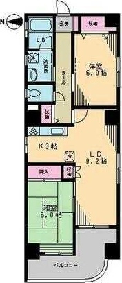 【間取り】 | ヴァンヴェール | 間取り